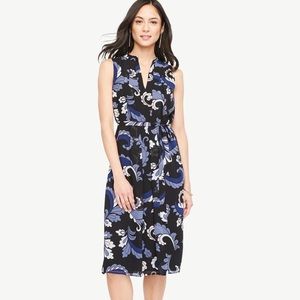 Sleeveless Ann Taylor midi dress